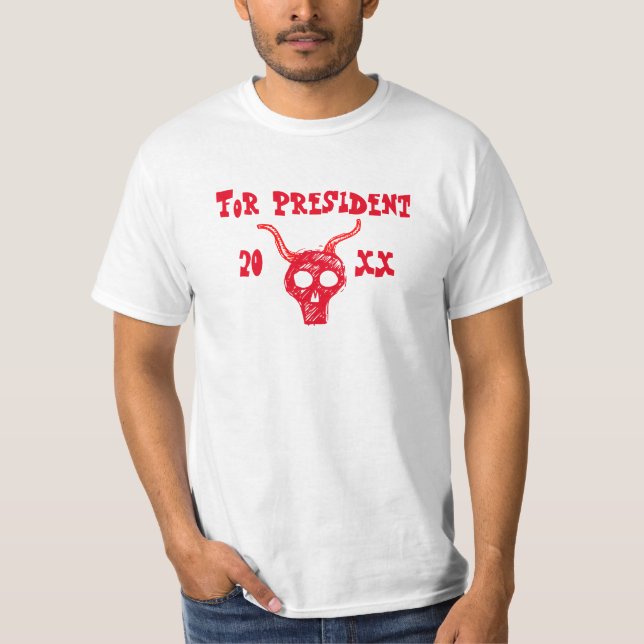 Camiseta DemonPara Presidente 20xx (Frente)