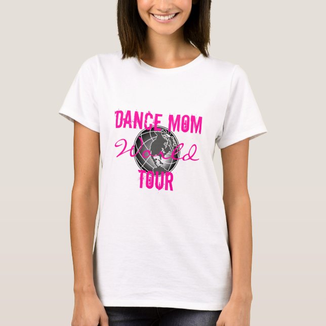 Camiseta Demonstração da Mãe do Dance World Tour com detalh (Frente)