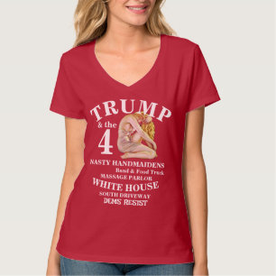 CAMISETA DEMS TRUMP TRUMPS HOMEM MULHERES ESPOSA PAI CRIANÇ