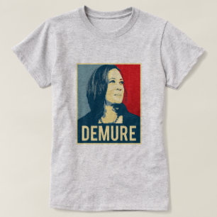 Camiseta Demure e Mindful Kamala Harris
