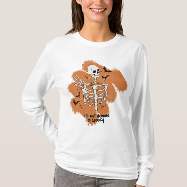 Camiseta Demure Halloween (Frente)