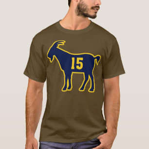 Camiseta DEN GOAT 15 Amarelo