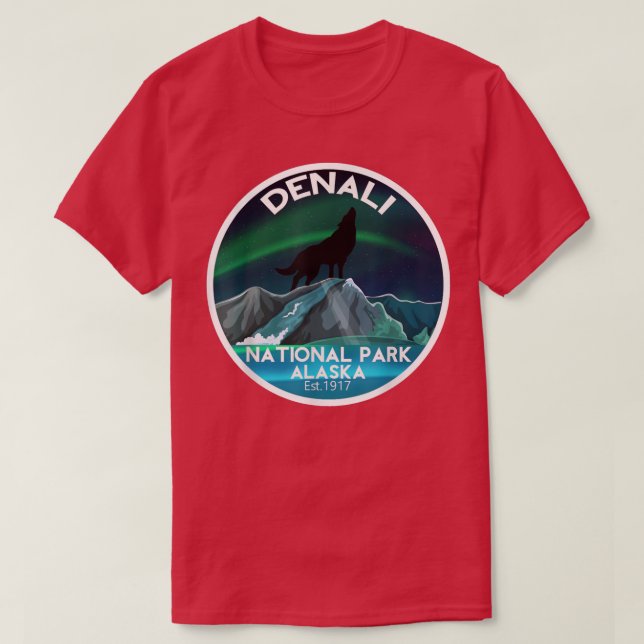 Camiseta Denali National Park  (Frente do Design)