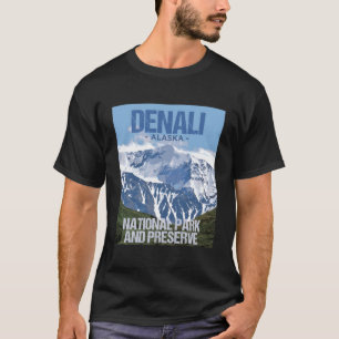 Camiseta Denali National Park Alaska Poster Design