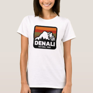 Camiseta Denali National Park Alaska Retro Vintage Gift