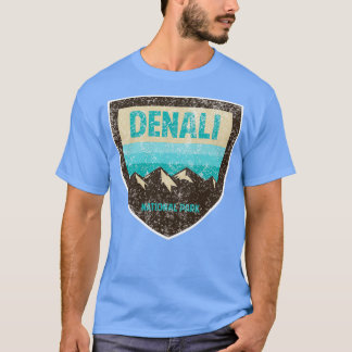 Camiseta Denali National Park Retro Vintage Sticker Classic