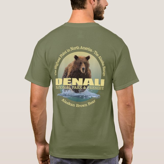 Camiseta Denali NP (urso) (Verso)