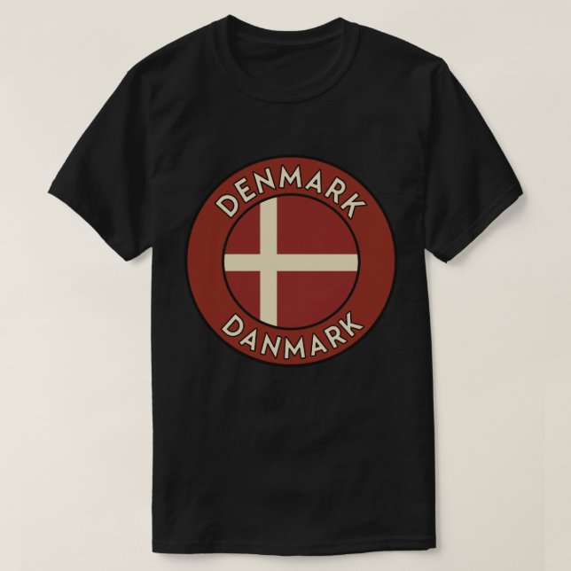 Camiseta Denmark Danmark  (Frente do Design)