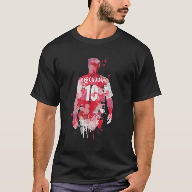 Camiseta Dennis Bergkamp Art Classic T-Shirt (Frente)