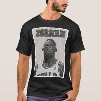 Camiseta Dennis Rodman Rodzilla, O Verme Essencial T-Shirt