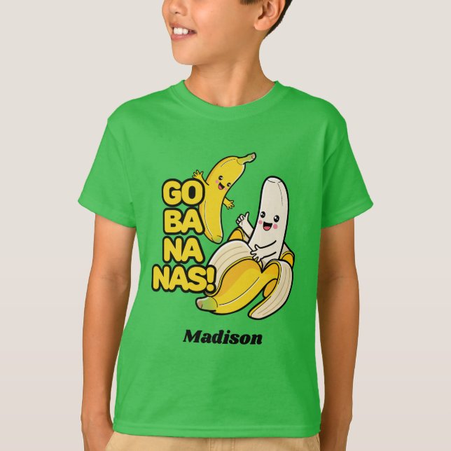 Camiseta Denominação aduaneira Bananas de Cué (Frente)