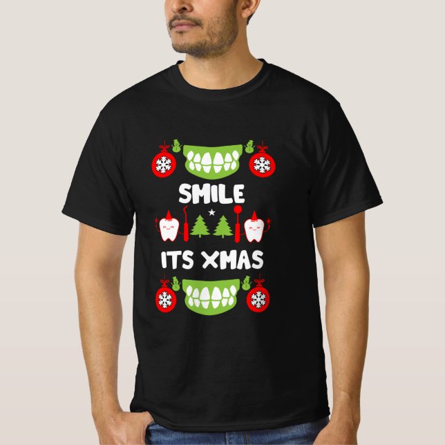 Camiseta Dental Doctor Xmas (Frente)