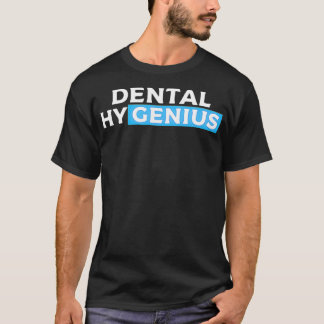 Camiseta Dental Hygenius Hygiene Gift Para Dentist Dental H