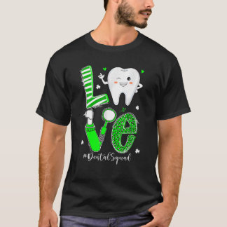 Camiseta Dental Squad Irish Tooth Love Dentista Pa