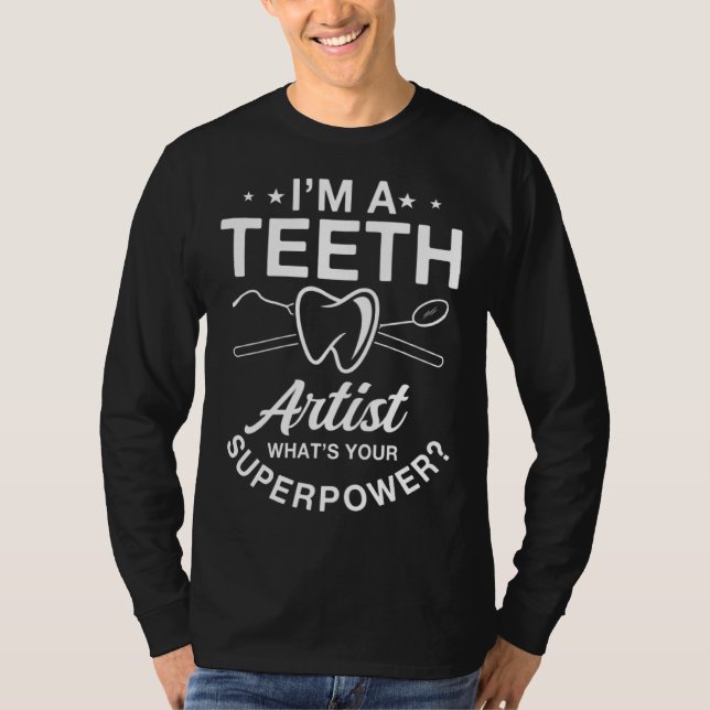 Camiseta Dental Technician Saying Dental Technologist (Frente)