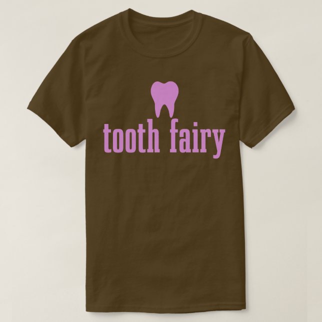 Camiseta Dente Adjunta Dentária Da Fada Dentária Das Mulher (Frente do Design)