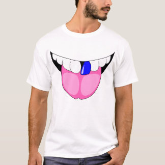 Camiseta Dente azul