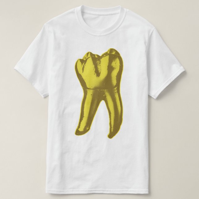 Camiseta Dente de Ouro (Frente do Design)