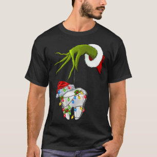 Camiseta Dente Dentista Dental Dentes Istant Natal Xmas H