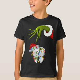 Camiseta Dente Dentista Dental Dentes Istant Natal Xmas H