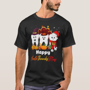 Camiseta Dente HalloObrigadoMas Cristo de Ação de Graças