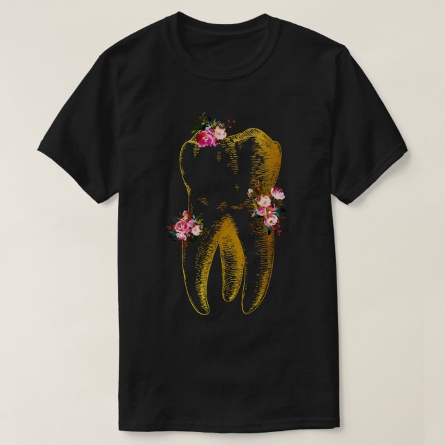 Camiseta Dente humano 3 (Frente do Design)