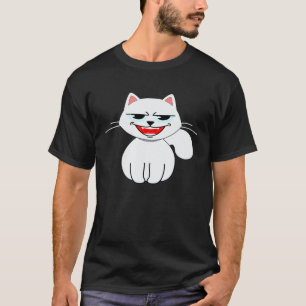 Camiseta Dentes De Gato Sorriem Graduação Dentista Higiene