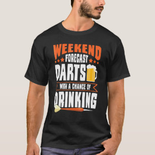 Camiseta Dentes De Previsão De Fim De Semana Com Possibilid