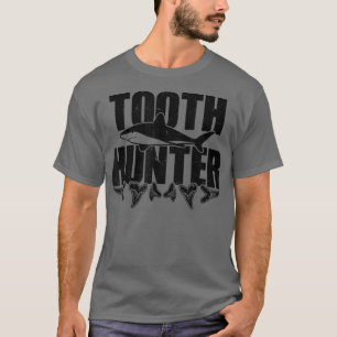 Camiseta Dentes De Tubarão Caçando Dentes De Tubarão