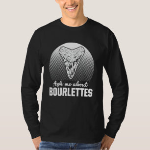 Camiseta Dentes Fósseis Megalodon Caça Dente de Tubarão Fós