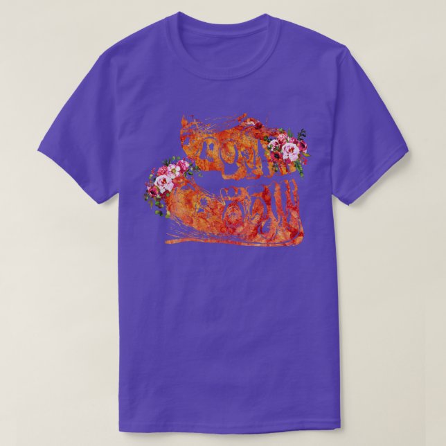 Camiseta Dentes humanos 7 (Frente do Design)
