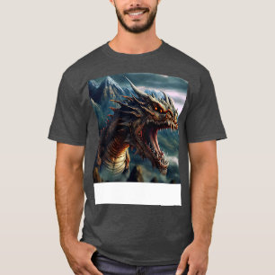 Camiseta Dentes Nervosos De Olhos Vermelhos Dragões