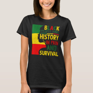 Camiseta Dentes Pessoas Negras Têm História De Dor E Su