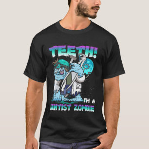 Camiseta Dentes Sou Um Dia de as Bruxas engraçado Dentista