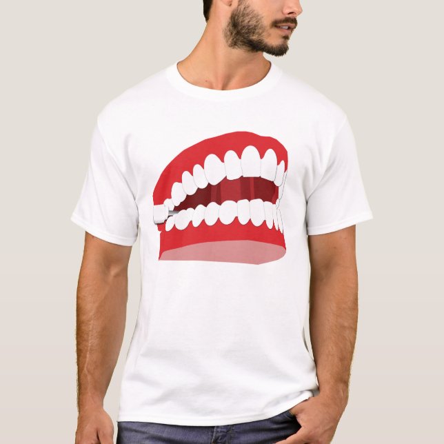 Camiseta Dentes vibrar (Frente)