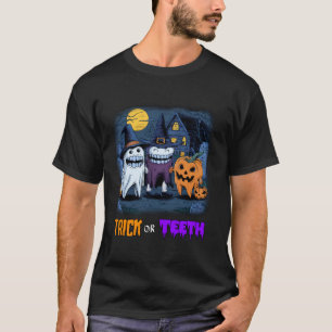 Camiseta Dentilação De Dentilação Dentária Engraçada Ou Den