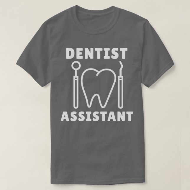 Camiseta Dentist Assistant 1 (Frente do Design)