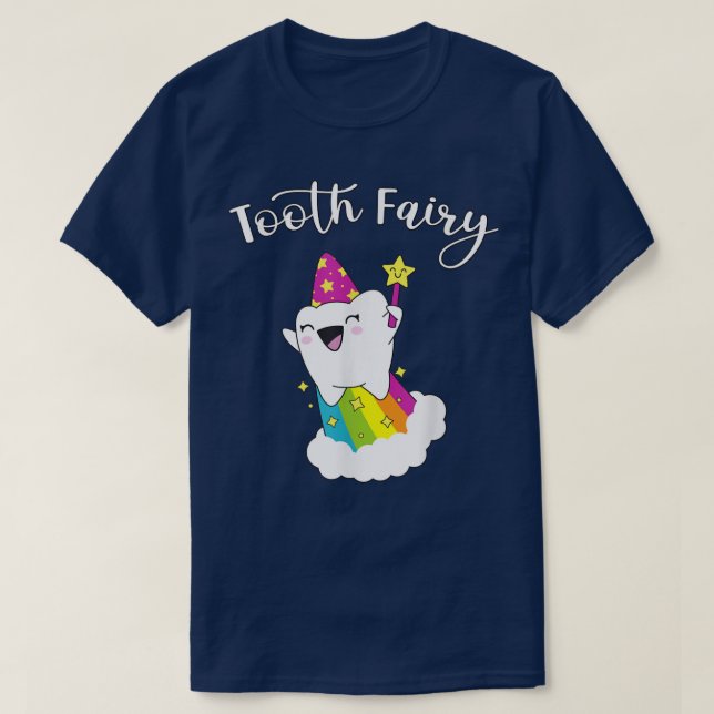 Camiseta Dentist Assistant Dental Hygienist Cute Kawaii Too (Frente do Design)