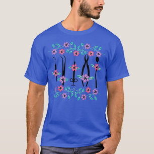Camiseta Dentist Flowers Gift 4