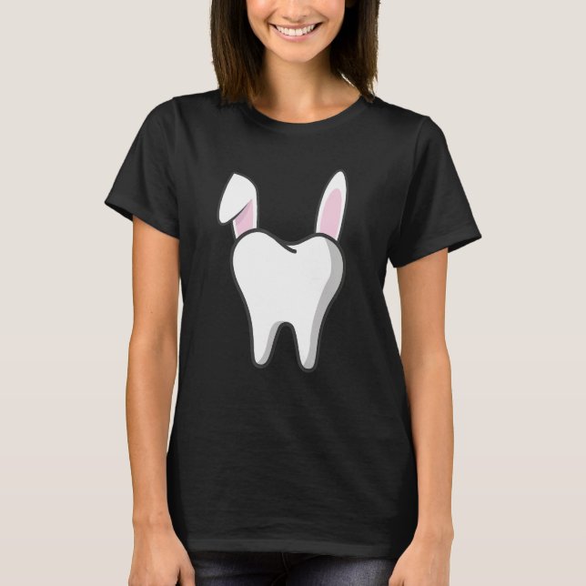 Camiseta Dentist Student Bunny Teeth Graphic Dental Surgeon (Frente)