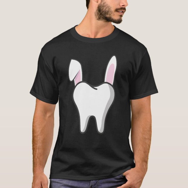 Camiseta Dentist Student Bunny Teeth Graphic Dental Surgeon (Frente)