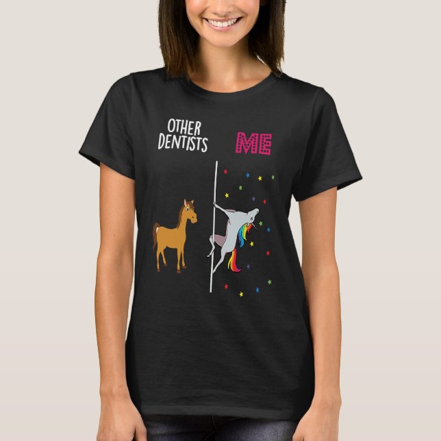 Camiseta Dentist Unicorn Others You (Frente)