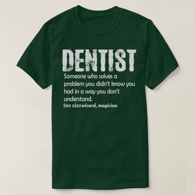 Camiseta Dentista 119 (Frente do Design)