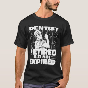 Camiseta Dentista Aposentado Odontologia Dentária Ao Dente