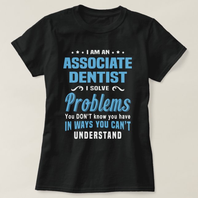 Camiseta Dentista Associado (Frente do Design)