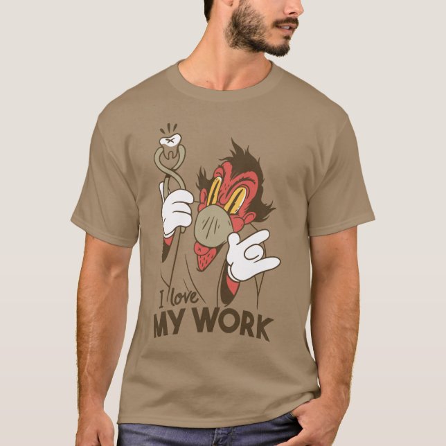 Camiseta Dentista assustador (Frente)