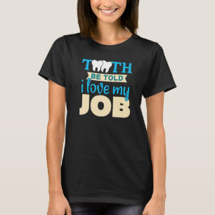 Camiseta Dentista branco de dentista limpo 3