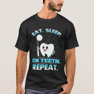 Camiseta Dentista Cirurgião dentário Boca Doutor Dentista O
