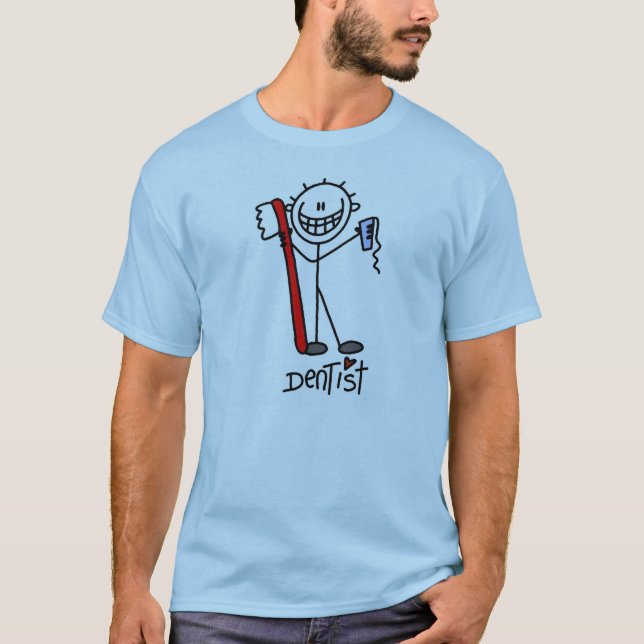Camiseta Dentista de Figura de Pau (Frente)