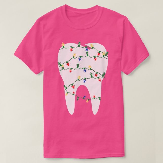 Camiseta Dentista de Natal (Frente do Design)